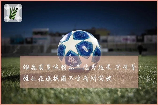 雄鹿前景依赖本年选秀结果 字母哥骚乱在选拔前不会有所突破