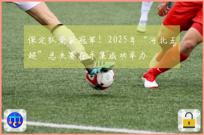 保定队荣获冠军！2025年“河北五超”总决赛在辛集成功举办